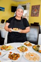 Chef with Snack Selection